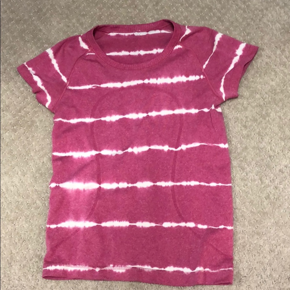 Lululemon Swiftly Crew Pink Size 6